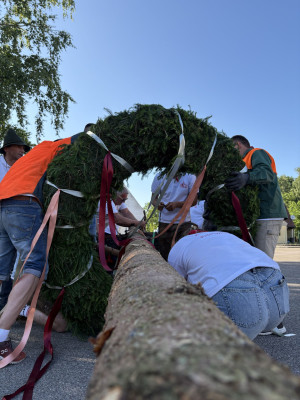 kerwa25 baumaufstellen